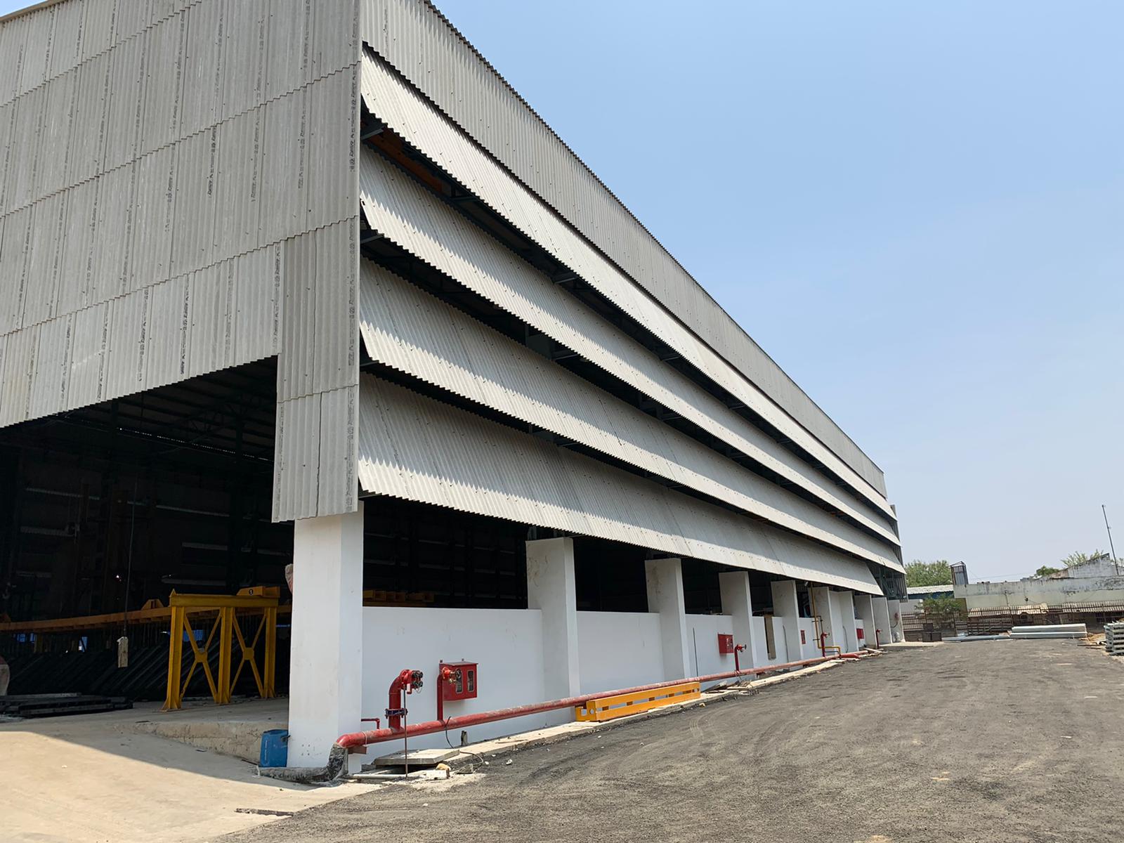 Galvanizing plant framework profile